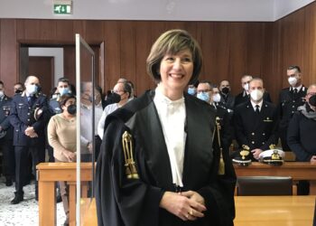 Larino. ‘Emozionata per il ruolo e per essere tornata a casa, nella mia terra’. Cerimonia di insediamento del procuratore Elvira Antonelli. Le foto e video.
