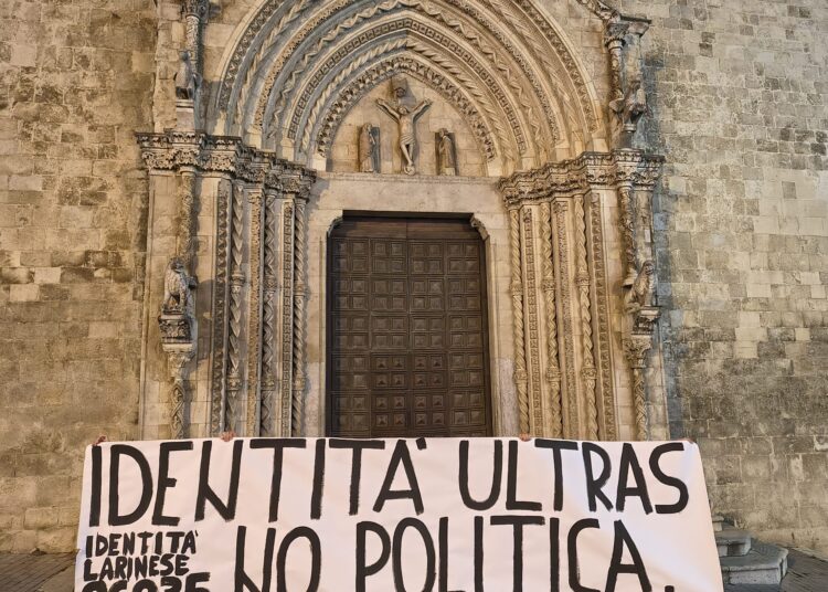 Identità 86035 chiarisce: “Nessun legame con scritte politiche, gli ultras restano fuori dalla politica”