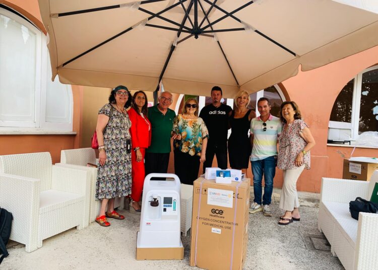 Rotary Club di Larino, donati due respiratori e tre dispositivi cerca persone alla Casa di Riposo Achille Morrone