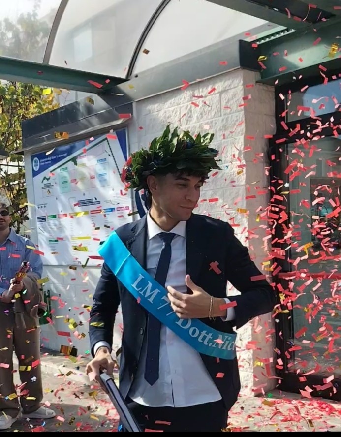 Nicola Perugini, un importante traguardo: la laurea magistrale in Economia e Management